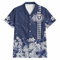 Personalized Utah State Hawaiian Shirt Polynesian Style