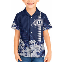 Personalized Utah State Hawaiian Shirt Polynesian Style