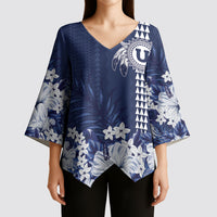 Personalized Utah State Kimono Sleeve Blouse Polynesian Style