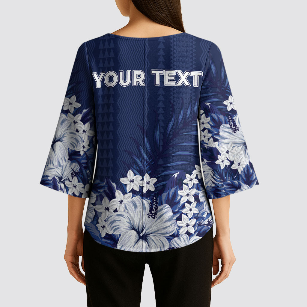 Personalized Utah State Kimono Sleeve Blouse Polynesian Style