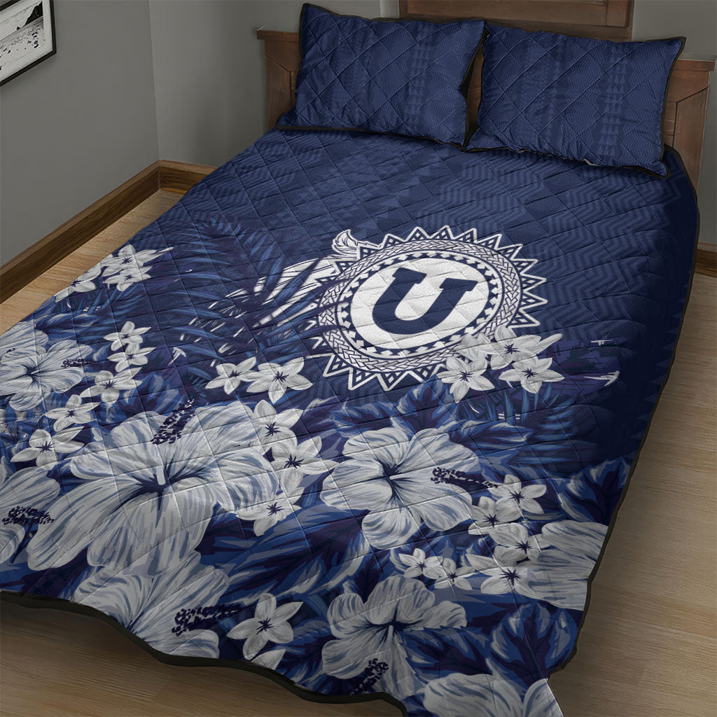 Utah State Quilt Bed Set Polynesian Style