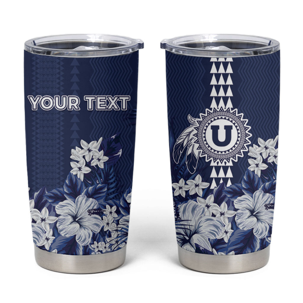 Personalized Utah State Tumbler Cup Polynesian Style