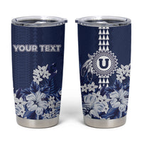 Personalized Utah State Tumbler Cup Polynesian Style