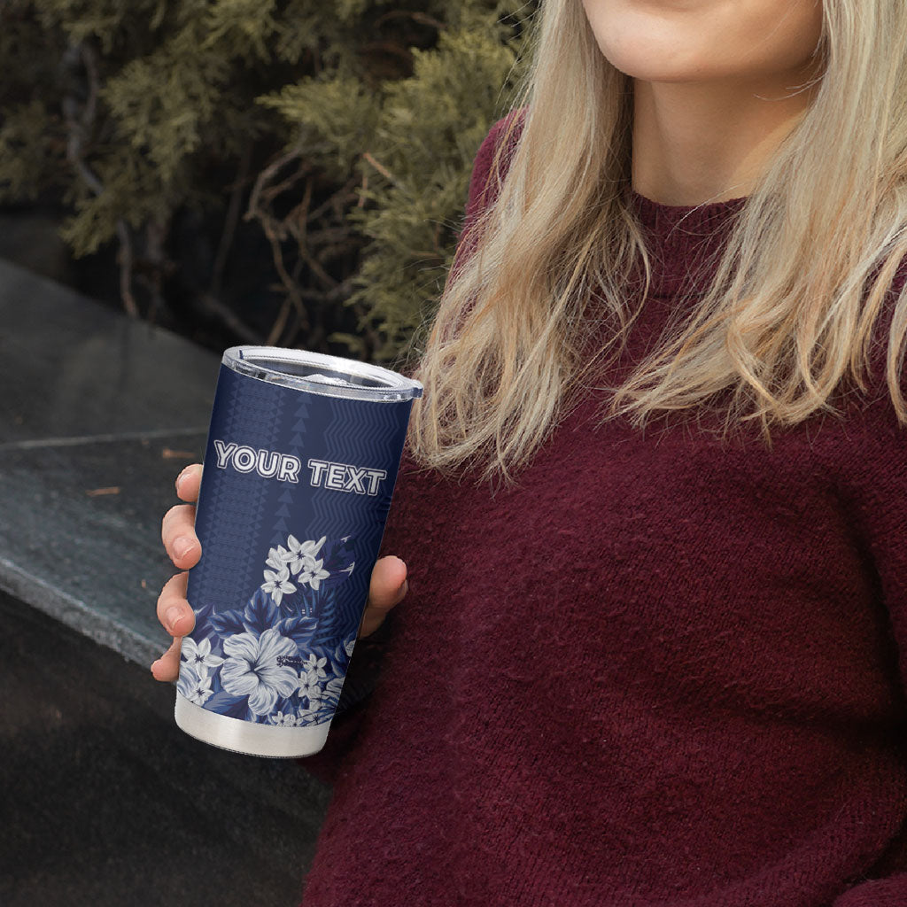 Personalized Utah State Tumbler Cup Polynesian Style
