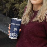Personalized Utah State Tumbler Cup Polynesian Style