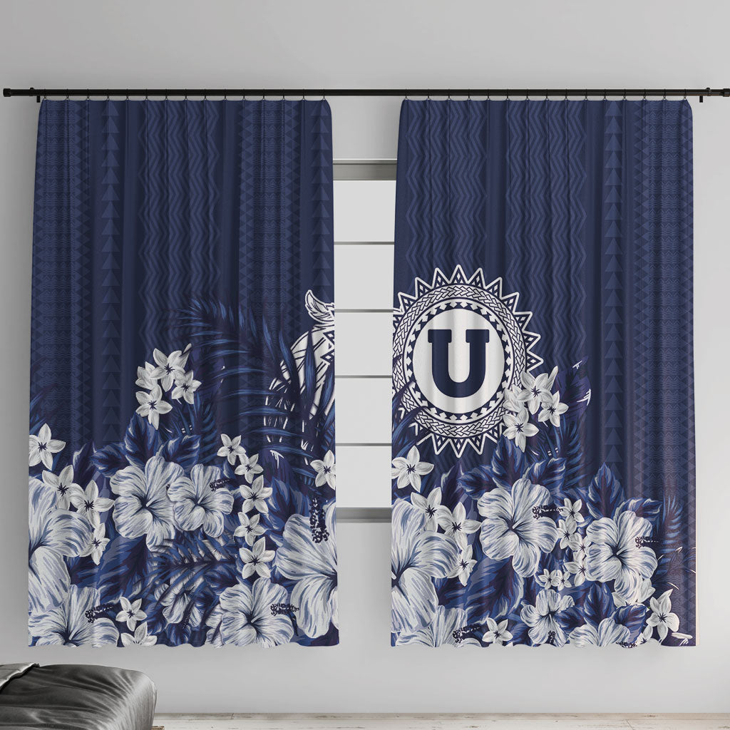 Utah State Window Curtain Polynesian Style