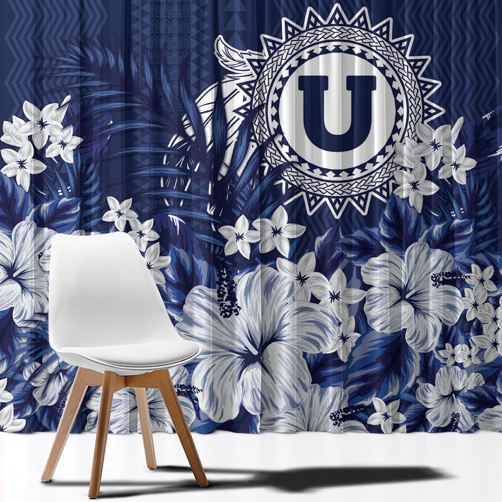 Utah State Window Curtain Polynesian Style