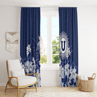 Utah State Window Curtain Polynesian Style