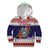 American Samoa Christmas Kid Hoodie Poinsettia La Maunia Le Kilisimasi