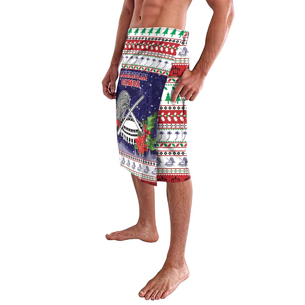 American Samoa Christmas Lavalava Poinsettia La Maunia Le Kilisimasi