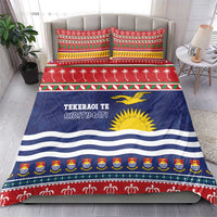 Kiribati Christmas Bedding Set Coat Of Arms Tekeraoi Te Kiritimati