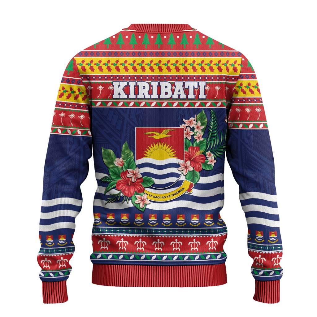 Kiribati Christmas Ugly Christmas Sweater Coat Of Arms Tekeraoi Te Kiritimati