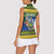 Solomon Islands Christmas Women Sleeveless Polo Shirt Coat Of Arms Merry Xmas