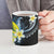 Palau United Nations Day Ceramic Mug Polynesian Curves Plumeria - Polynesian Pride