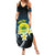 Palau United Nations Day Family Matching Summer Maxi Dress and Hawaiian Shirt Polynesian Curves Plumeria - Polynesian Pride
