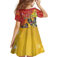 New Zealand Piwakawaka Christmas Family Matching Off Shoulder Maxi Dress and Hawaiian Shirt With Maori Pattern