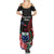 Samoa Independence Day Family Matching Summer Maxi Dress and Hawaiian Shirt Samoan Warriors Ula Fala LT05 - Polynesian Pride