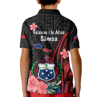 Samoa Independence Day Kid Polo Shirt Samoan Warriors Ula Fala LT05 - Polynesian Pride