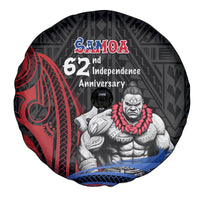 Samoa Independence Day Spare Tire Cover Samoan Warriors Ula Fala LT05 - Polynesian Pride