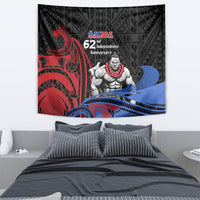 Samoa Independence Day Tapestry Samoan Warriors Ula Fala LT05 - Polynesian Pride