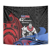 Samoa Independence Day Tapestry Samoan Warriors Ula Fala LT05 - Polynesian Pride