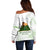 Personalised I LAVA YOU Volcano Valentine Off Shoulder Sweater Polynesian Tribal Pattern LT05 - Polynesian Pride