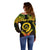 Personalised Vanuatu Father Lini Day Off Shoulder Sweater Polynesian Tribal Pattern LT05 - Polynesian Pride