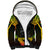 Personalised Vanuatu Father Lini Day Sherpa Hoodie Polynesian Tribal Pattern LT05 Unisex Black - Polynesian Pride