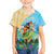 Personalised Hawaii Honolulu Festival Kid Hawaiian Shirt Hula Girls Tropical Vibe LT05 Kid Blue - Polynesian Pride