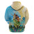 Personalised Hawaii Honolulu Festival Zip Hoodie Hula Girls Tropical Vibe LT05 - Polynesian Pride