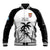 Custom Fiji Tapa Football Baseball Jacket Sporty Style
