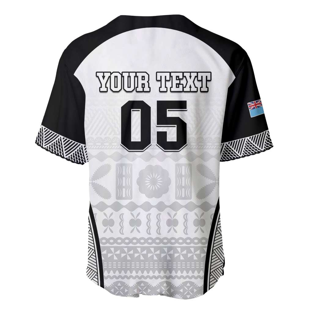 Custom Fiji Tapa Football Baseball Jersey Sporty Style