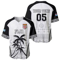 Custom Fiji Tapa Football Baseball Jersey Sporty Style