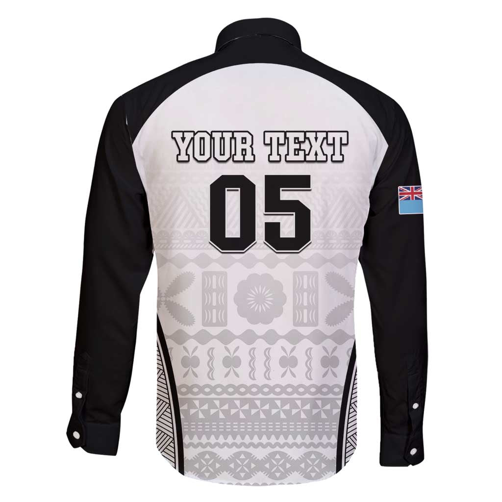 Custom Fiji Tapa Football Family Matching Long Sleeve Bodycon Dress and Hawaiian Shirt Sporty Style