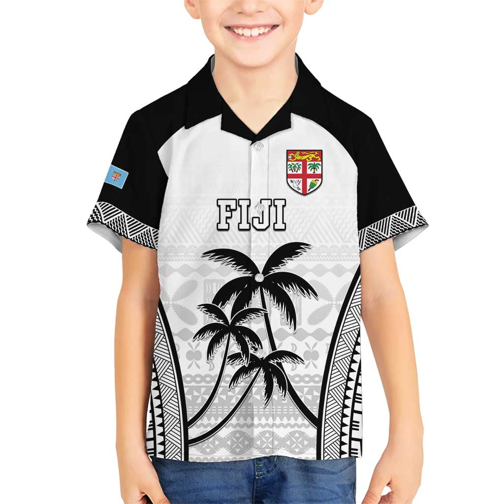 Custom Fiji Tapa Football Family Matching Puletasi and Hawaiian Shirt Sporty Style