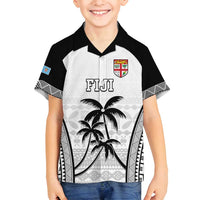 Custom Fiji Tapa Football Family Matching Summer Maxi Dress and Hawaiian Shirt Sporty Style