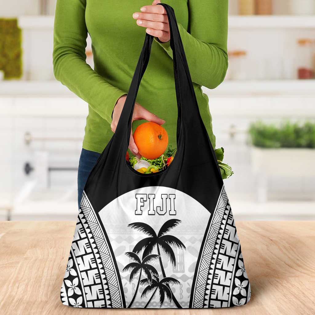 Fiji Tapa Football Grocery Bag Sporty Style