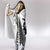Fiji Tapa Football Hooded Blanket Sporty Style