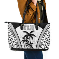 Fiji Tapa Football Leather Tote Bag Sporty Style