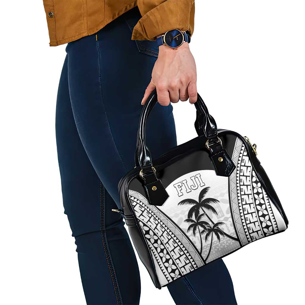 Fiji Tapa Football Shoulder Handbag Sporty Style