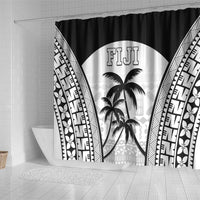 Fiji Tapa Football Shower Curtain Sporty Style