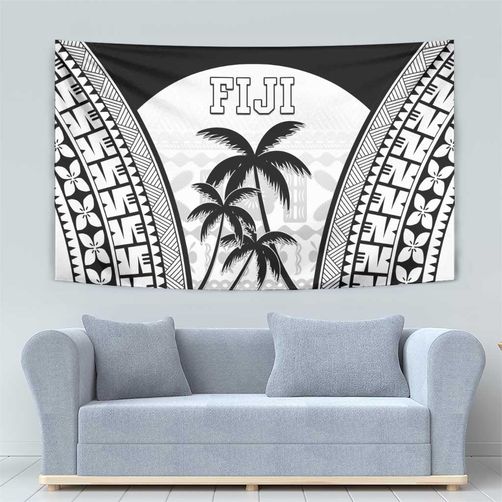 Fiji Tapa Football Tapestry Sporty Style