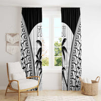 Fiji Tapa Football Window Curtain Sporty Style