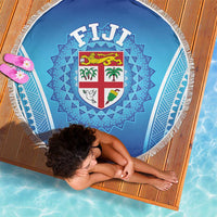 Fiji Football Beach Blanket Fijian Tapa Pattern