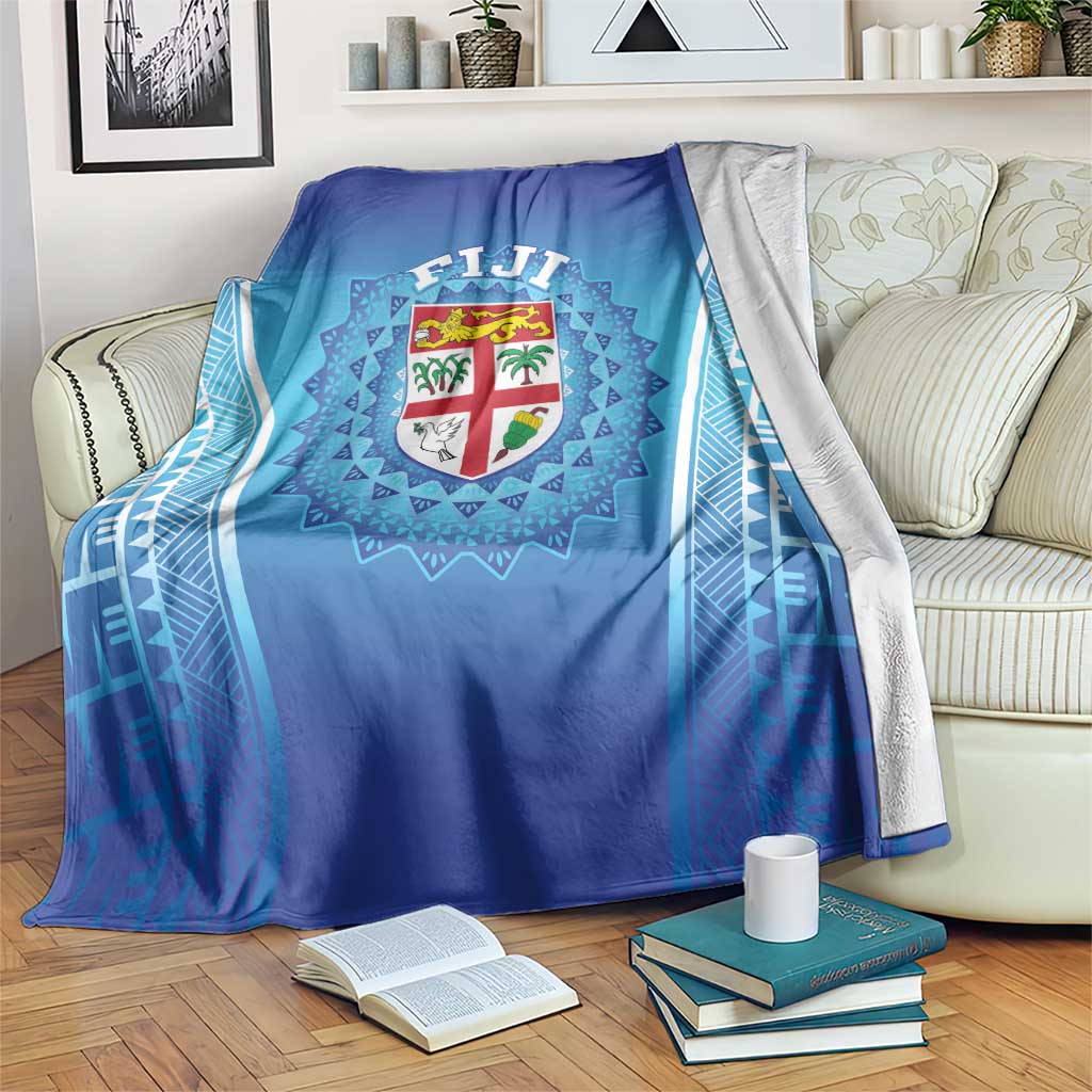 Fiji Football Blanket Fijian Tapa Pattern