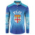 Custom Fiji Football Button Sweatshirt Fijian Tapa Pattern