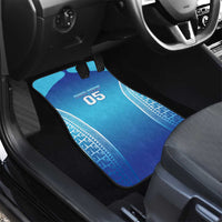 Fiji Football Car Mats Fijian Tapa Pattern LT05 - Polynesian Pride