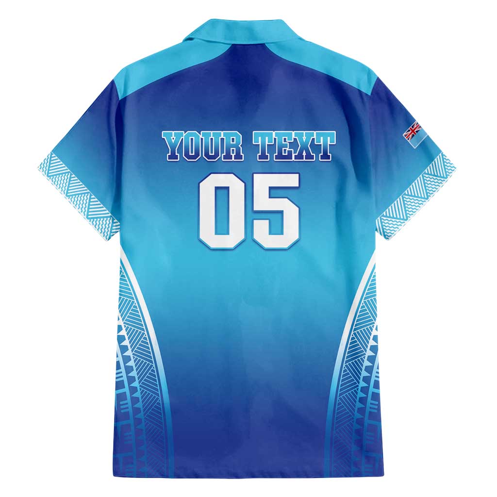 Custom Fiji Football Family Matching Puletasi and Hawaiian Shirt Fijian Tapa Pattern