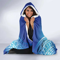 Fiji Football Hooded Blanket Fijian Tapa Pattern