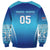 Custom Fiji Football Sweatshirt Fijian Tapa Pattern